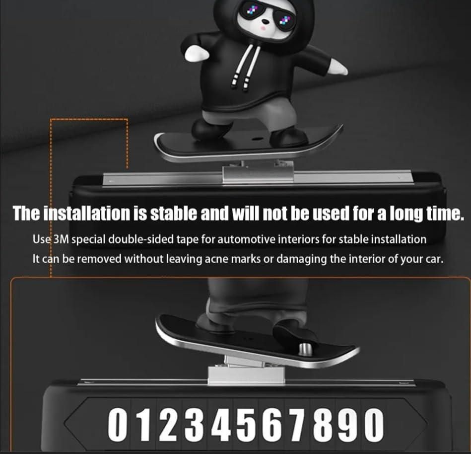 SwaggyPanda™ Super-Cool Dynamic Motion Car Dashboard Accessory