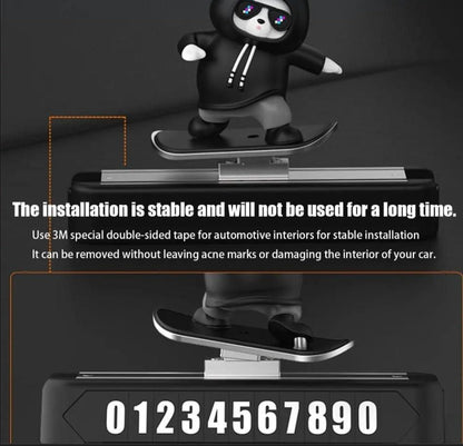 SwaggyPanda™ Super-Cool Dynamic Motion Car Dashboard Accessory